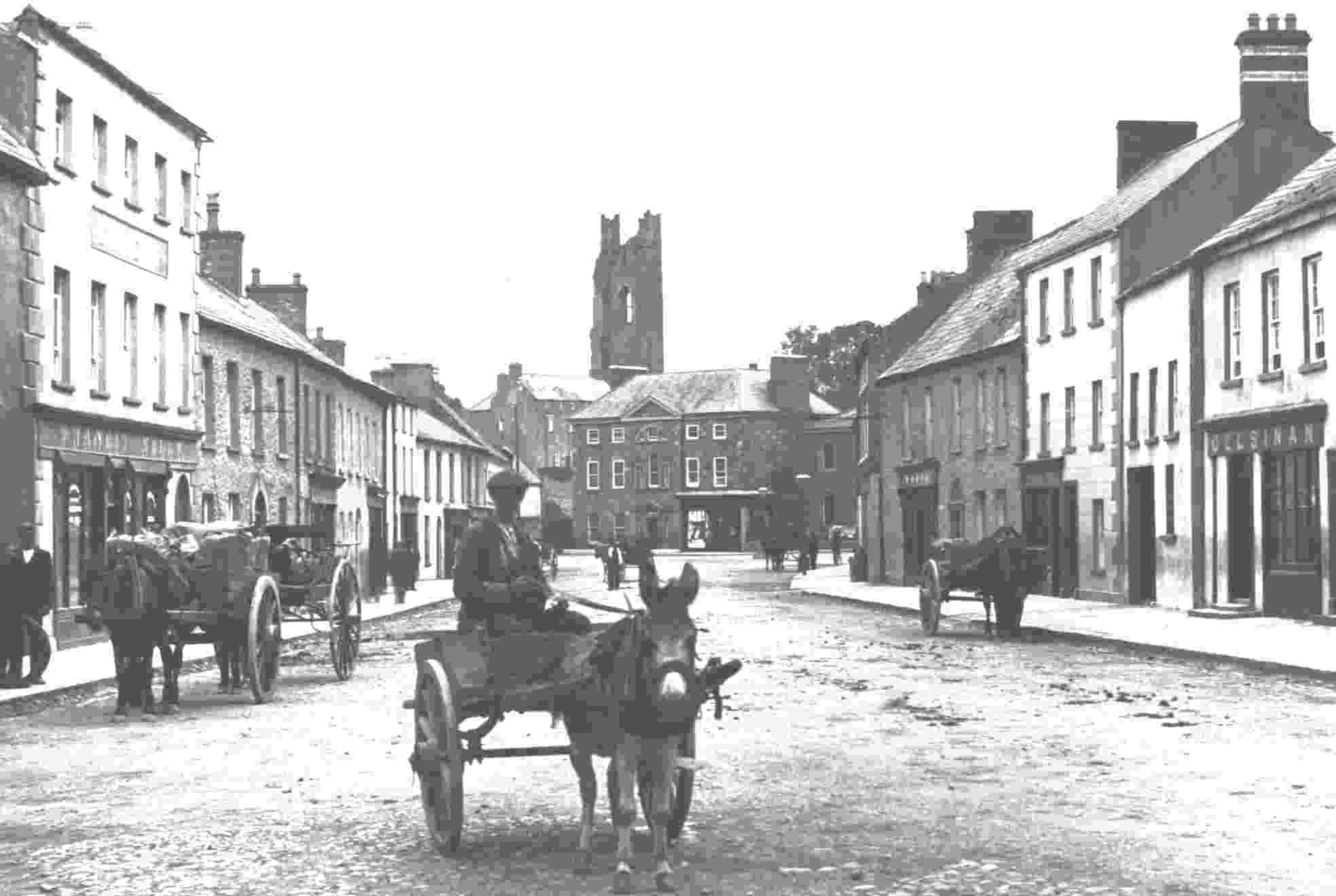 Market Street before the new development.