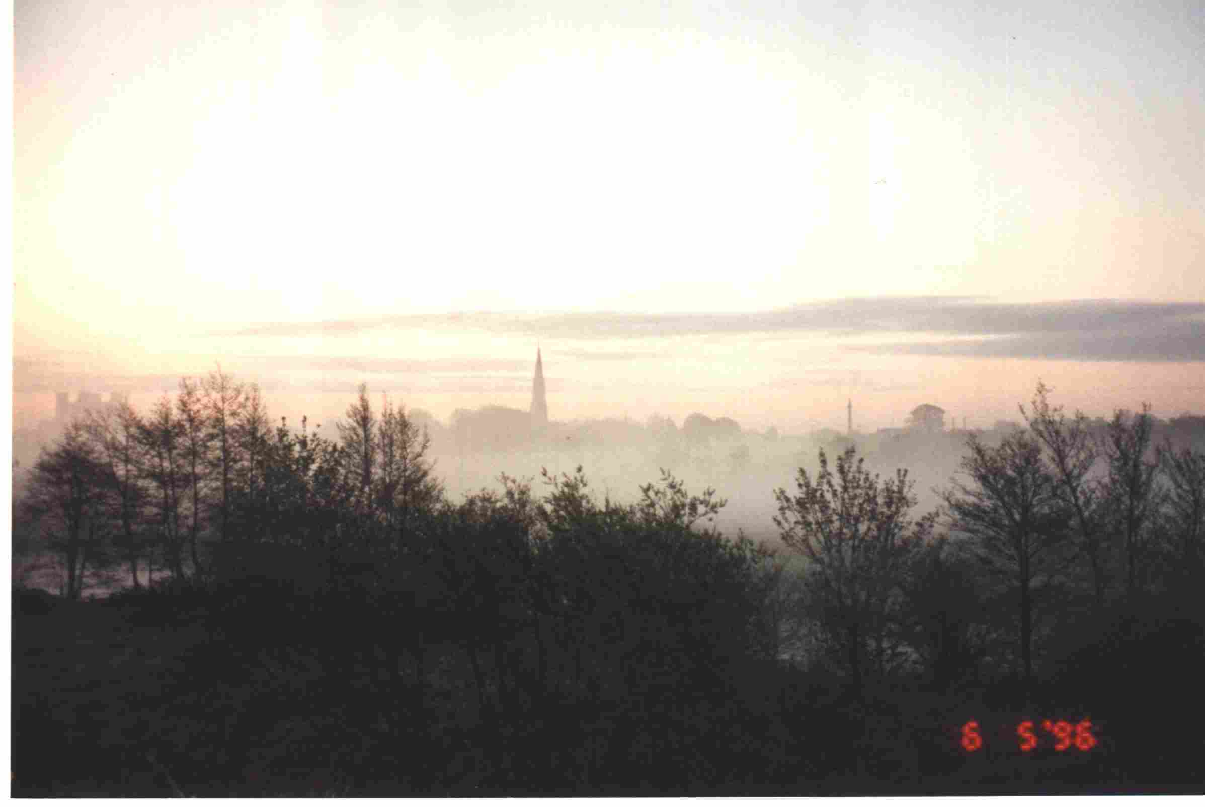 Sky line on a May morning