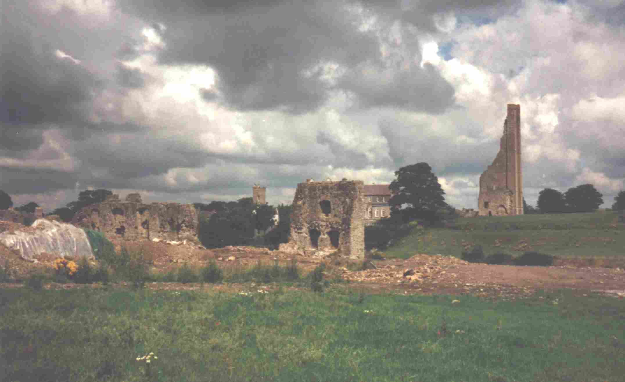 A
			view of the northside of the town taken from the grounds of St. John's Castle