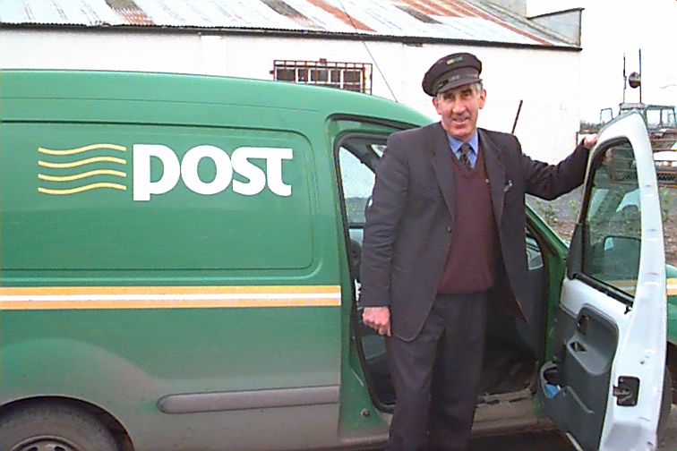 Tossie the postman