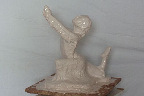 'The Dancer' - mould making process