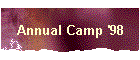 Annual Camp '98