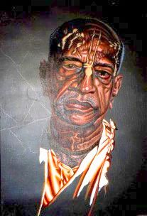 Detail of unfinished painting by Bhadravardhana das