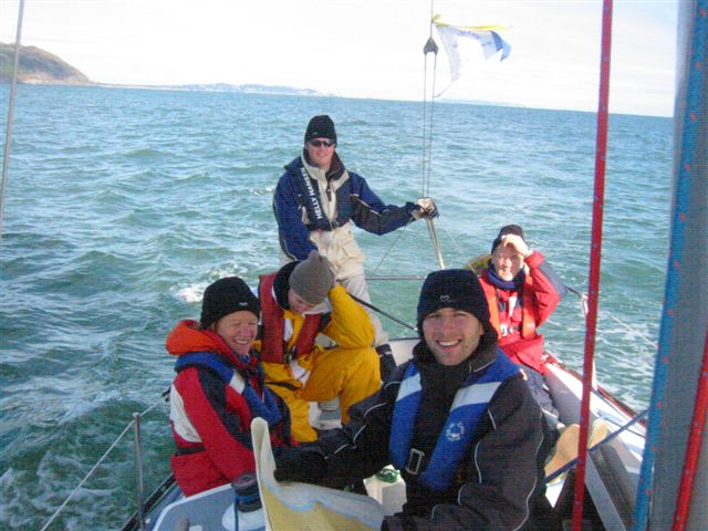 Happy Crew Susan, Martina, Paal, Mark and Michael