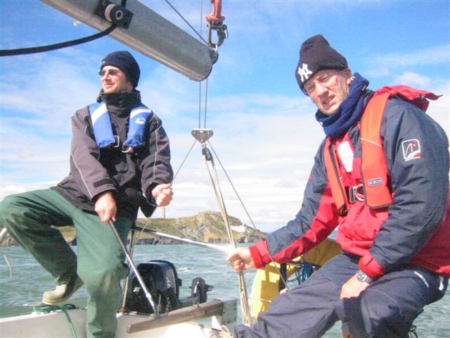 Mark and Michael Passing Wicklow head