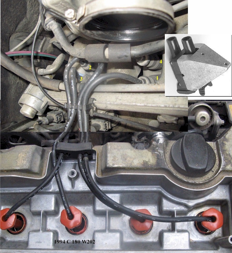 Mercedes ignition coil problem