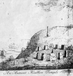Ancient Heathen Temple 1743