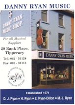 Danny Ryan Music Shop & School, Tipperary, Ireland