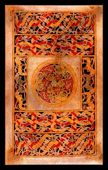 A Carpet Page from the Book of Durrow