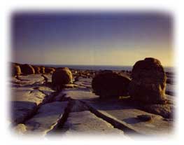 The bare Burren rock