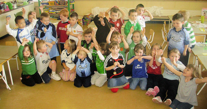 Junior Infants Jersey Day