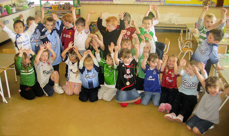 Junior Infants Jersey Day