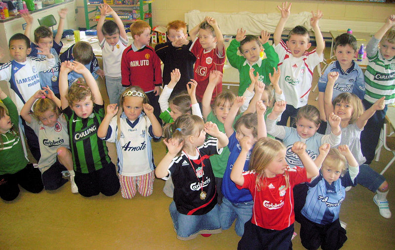 Junior Infants Jersey Day