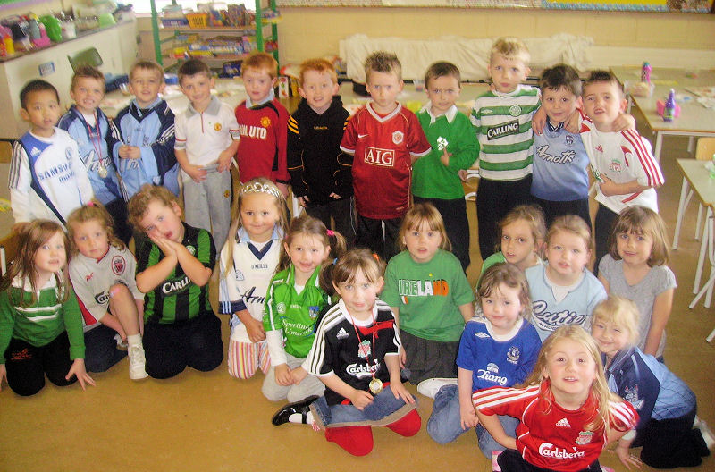 Junior Infants Jersey Day