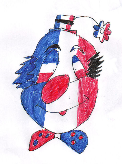 French clown by Ryan