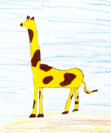 Giraffe by Aoife
