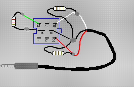 cable with load resistors