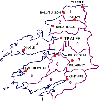 Baronies of County Kerry