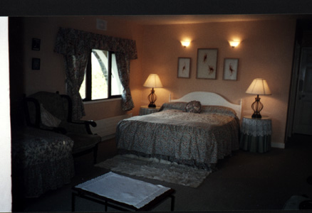One of the bedrooms.