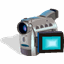 Picture of Camcorder. Link to Video Clip (12.4MB) of the Multimedia Project in action.