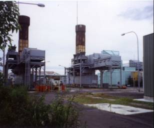 10MW(e) re-located gas turbines, commissioning by Energy Innovation Ltd