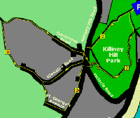 Dalkey Walks Map 2