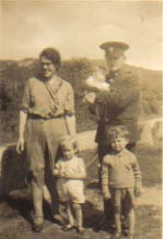 Aunt Bee, husband Martin and three children