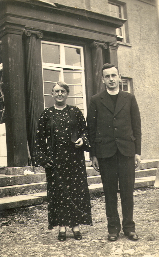 Fr. Michael Murphy and his Mother