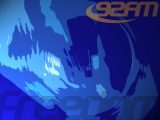 Freedom 92 FM - Blue background