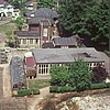 School view from water tower Reservoir, Pet shed, Glass house, Croydon House & woodwork rooms