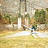 Swiss - Locarno Geog. Field Trip - Class year of 1971 Tim Aubin by chapel