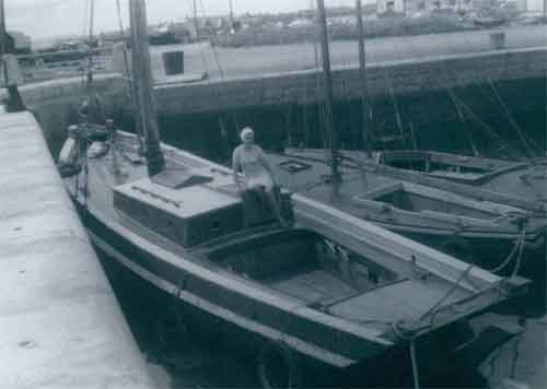 St Patrick moored at Galway Docks