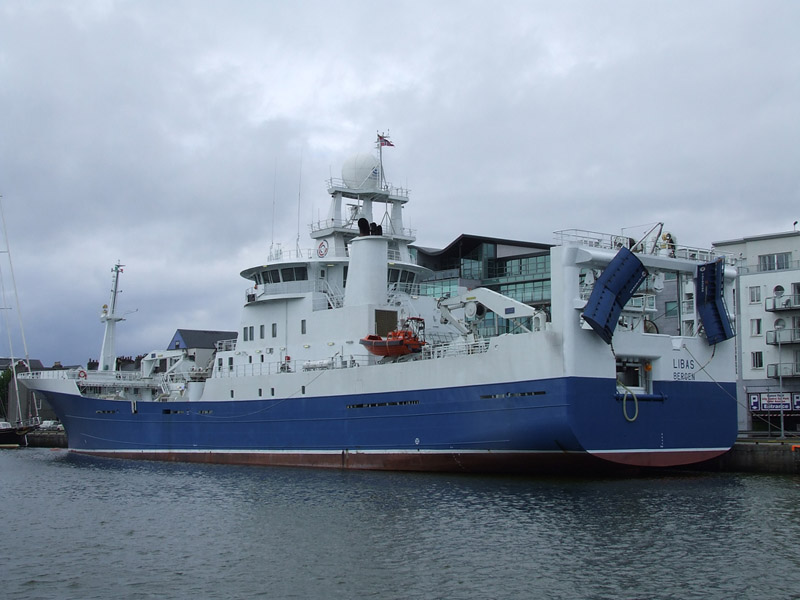 Norwegian Fishing Research Vessel Libas