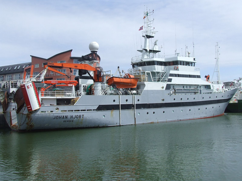 Norwegian Research Vessel Johan Hjort