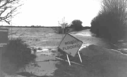 Pic of flood water