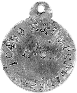 Pic of his fathers Dog Tag