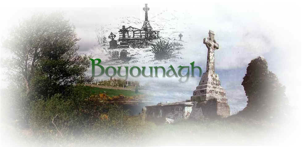 Boyounagh Graveyard and McDonnell's Tomb