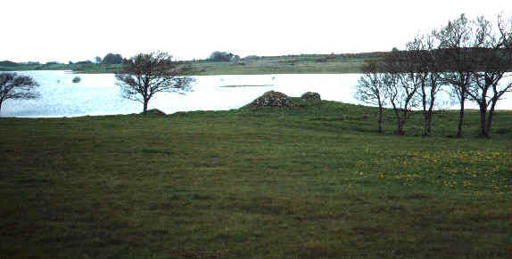 The remains of Kiltullagh Church and cranng