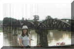 Thailand-Anne in Front of the Bridge on the River Kwai.jpg (11335 bytes)