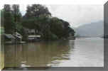 Thailand-View from boathouse on the River Kwai-Kanchanaburi.jpg (11059 bytes)