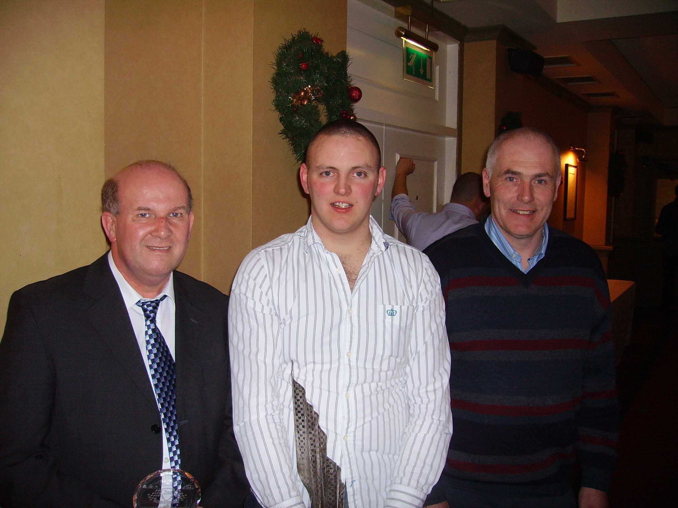 Gerard O'Connor, Paul O'Connell and Michael Melia