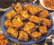 almond and toffee bars image