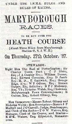 Horse Racing, 1887