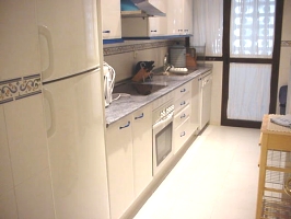 Fully fitted kitchen and laundry