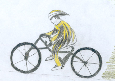 Cyclist by Neil