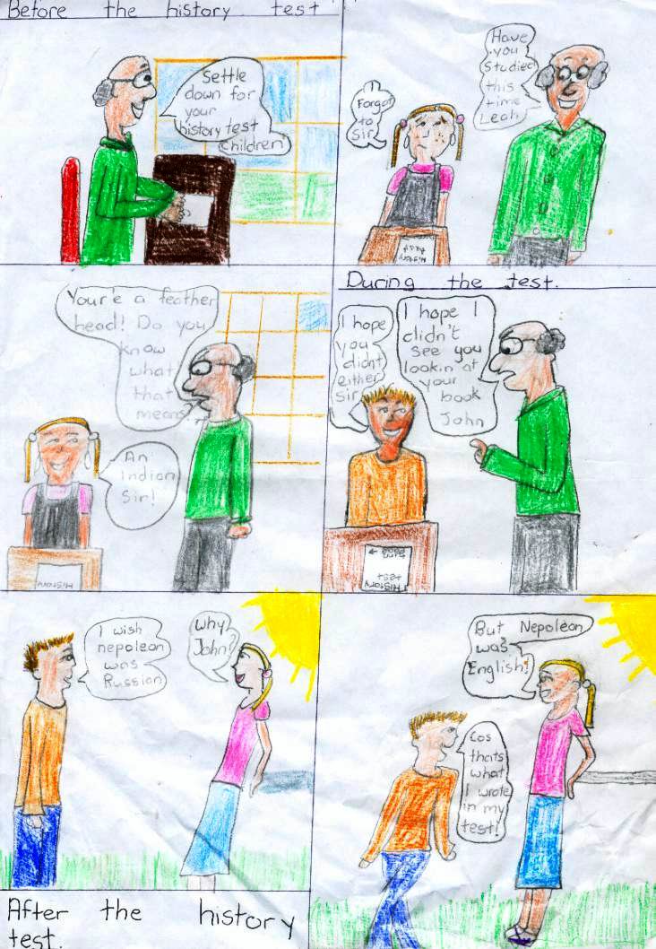 Comic Strip by Orla