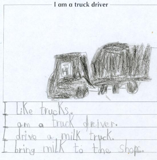 Truck Driver by Evan