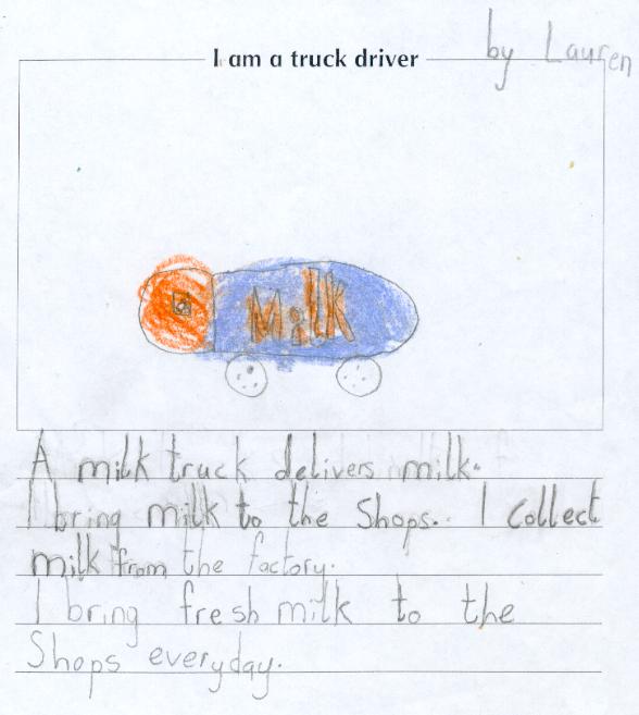 Truck Driver by Lauren