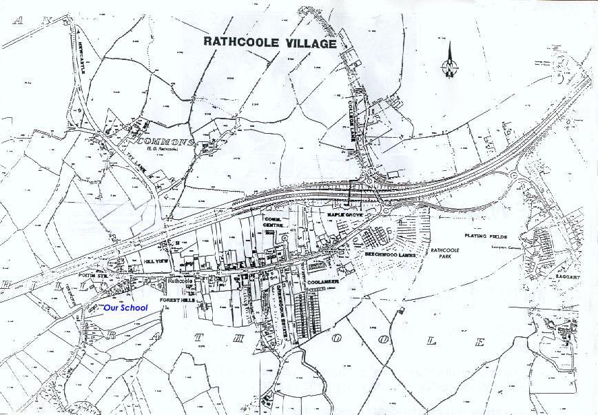 map of rathcoole