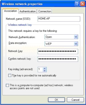 Windows XP WZC Utility